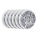 Wonder Creature Lotus Pet Fountain Filter Cat and Dog Fountain Carbon Replacement Filters, 6 Filters Pack Post Filter Keep Water Clean and Fresh Removes Bad Tastes and Odors