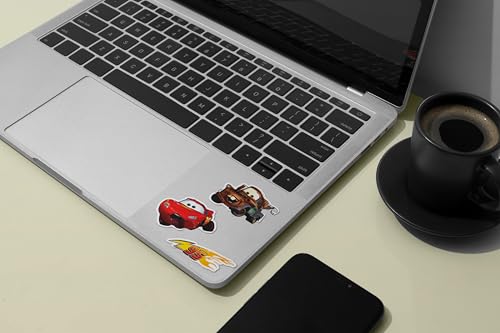 Image of 35 Cute Cars Movie Laptop Stickers for Cartoon Lovers and Kids. (Cars)