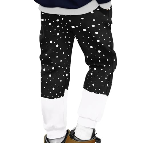 AmzPrint Sweatpants Boys Ugly Christmas Sweatpants for Unisex Children Comfy Stretch Xmas Trouser Pants with Pockets2