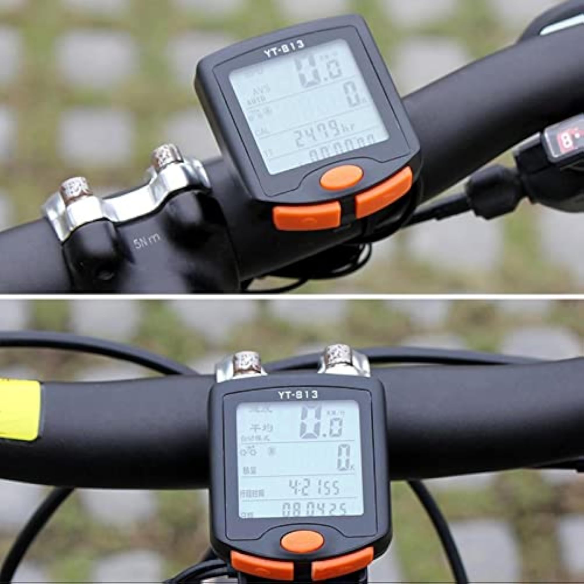 LCD Computer Bicycle Road MTB Bike Backlight Speedometer
