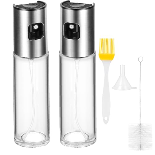 CUESVAP 2PCS Oil Spray Bottle, 100ml Glass Olive Oil Sprayer Misto for Air Fryer, Cooking, Kitchen, BBQ and Baking Oil Dispenser (B0BYRM38GT) Amazon Price History, Amazon Price Tracker