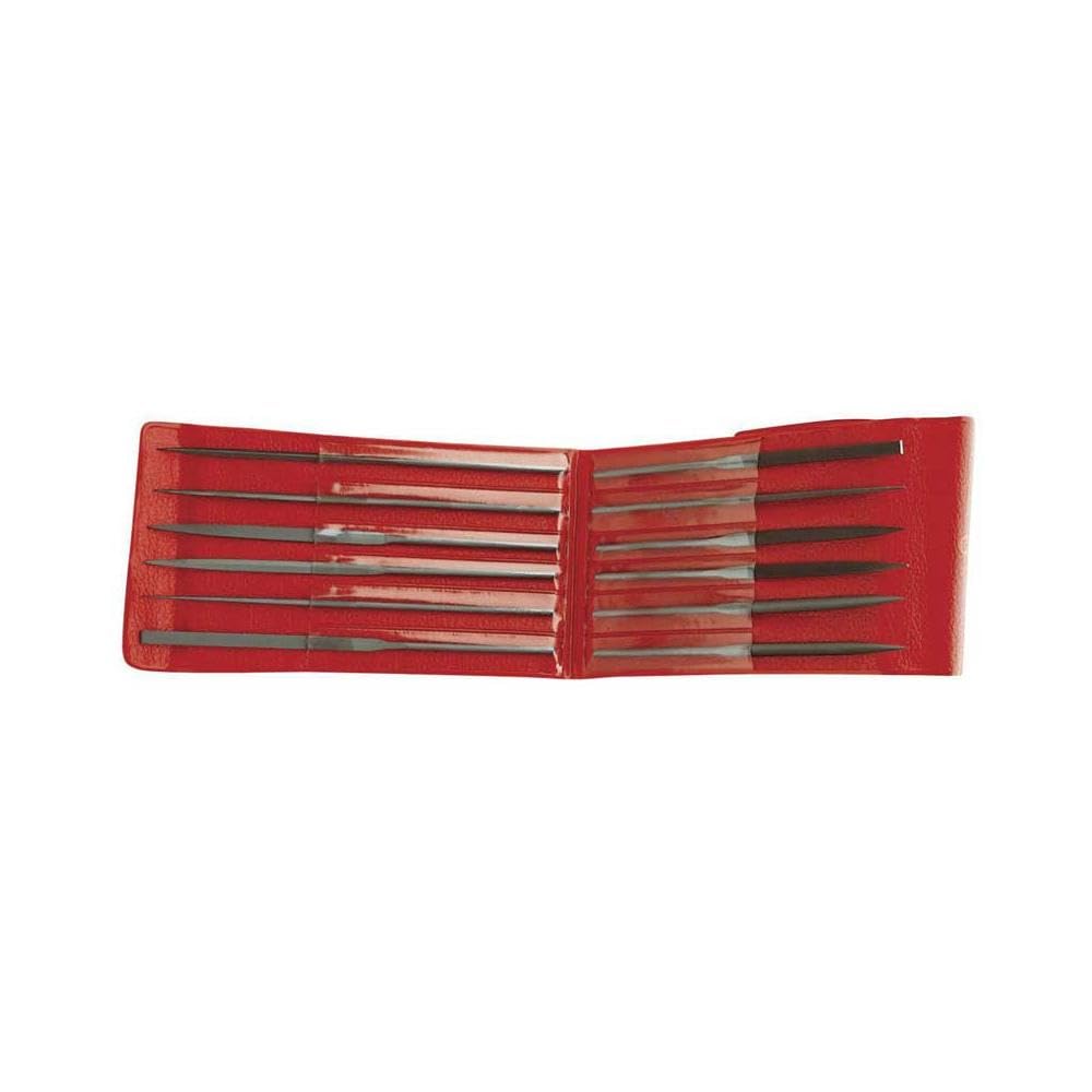 Jeu de 12 Limes Aiguilles T2 en Boîte Plastique, 140mm
