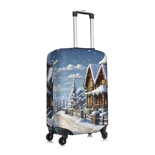 Housse de bagage anti-rayures lavable protection épaisse pour valise de taille L