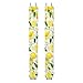 lakefvgk Washable Kitchen Appliance Handle Covers, Lemon Blossom Refrigerator Handle Covers Set of 2, Replacement Handles Keep Appliance Clean for Fridge, Microwave, Dishwasher, Oven