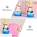 Kisangel 1Pc Cartoon Doll Cake Ornament Creative Resin Birthday Cake Decoration for Parties Design for All Cake Styles Celebrations