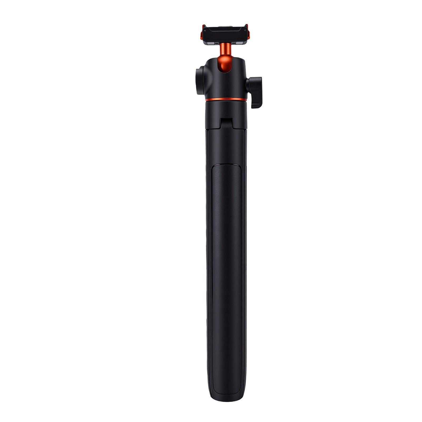 Karlak Asta Selfie Treppiede Regolabile da 140 Cm per Action Cam Regolazione Magnetica Portatile Dell'altezza Adatta per la Fotografia di Viaggio All'aperto