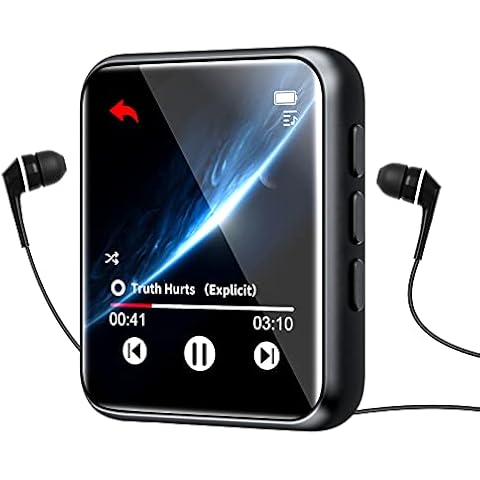 Bluetooth 5.0 MP3 Player, 16GB HiFi Verlustfreier Ton MP3 Musik Player Cover