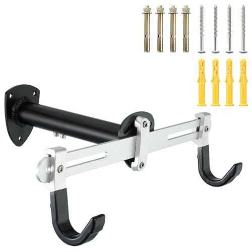 Support Mural De Réparation Sportneer – Tête Rotative 360°, Pince Avec Coussinets TPR, Compatible Vélos 25-40 Mm, Charge Max 20 Kg