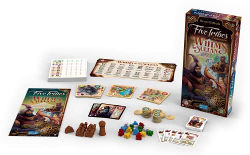 Five Tribes Whims of the Sultan Board Game EXPANSION | Worker Placement Strategy Game for Adults and Teens | Ages 13+ | 2-5 Players | Average Playtime 40-80 Minutes | Made by Days of Wonder - Image 5