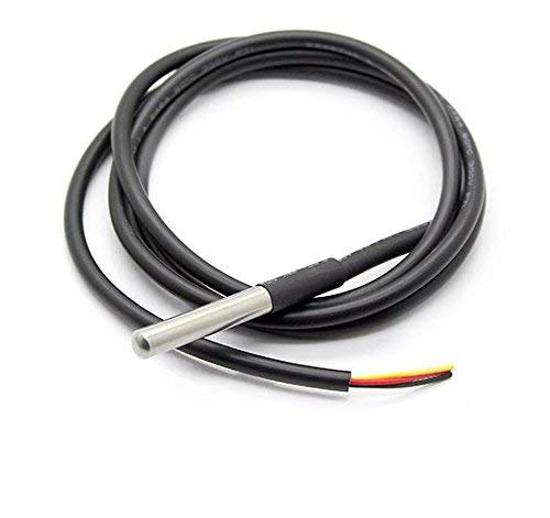See full amazon price history chart for Electrobot DS18B20 Temperature Sensor Waterproof Digital Thermal Probe Sensor For Arduino Electrobot DS18B20 Temperature Sensor Waterproof Digital Thermal Probe Sensor For Arduino (B07RLT5BN2) Amazon Price History, Amazon Price Tracker