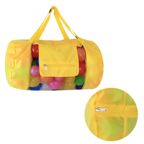 FOMIYES Mesh Storage Bags for Beach Toys Tote Backpack Lightweight Durable Perfect for Boys and Girls Adults Outdoor Activities