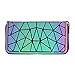Geometrische Lange Brieftasche, Fashion Holographische Clutch, Rhombus, Reflektierendes, Holographisches Design, Kann Münzen, Bargeld, Karten, Banknoten, Id-Karten Usw