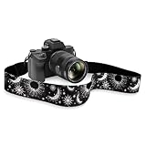Taille : Avec un design ajustable, la sangle pour appareil photo mesure 118-136 cm/46,5