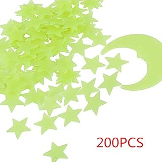 Glow in The Dark Stars - Glow Stars Stickers for Ceiling, Adhesive 250pcs