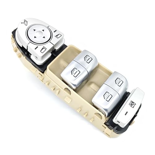 Bouton lève vitre pour Benz Classe E W213 interrupteur de fenêtre beige