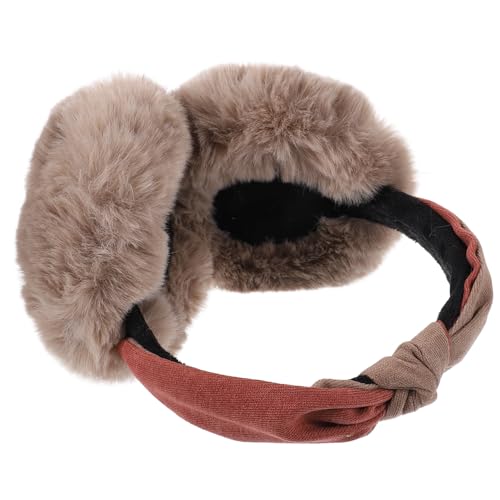 Ipetboom Plush Winter Ear Muffs for Men and Women Reusable Headband Earmuffs with Soft Padding Warm Ear Covers for Cold Weather Design