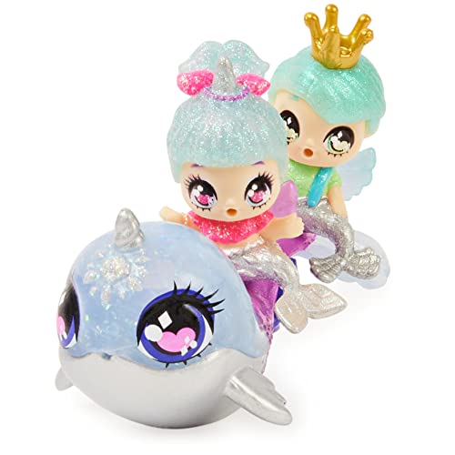 HATCHIMALS Pixies Riders, Shimmer Babies Baby-Zwillinge mit Segelflugzeug...
