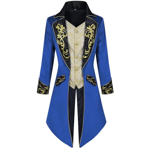 Manteau de redingote Steampunk victorien Teksome pour éviter les déguisements de faible qualité