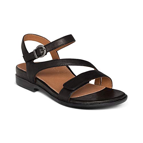 Aetrex Tia Adjustable Quarter Strap Sandal