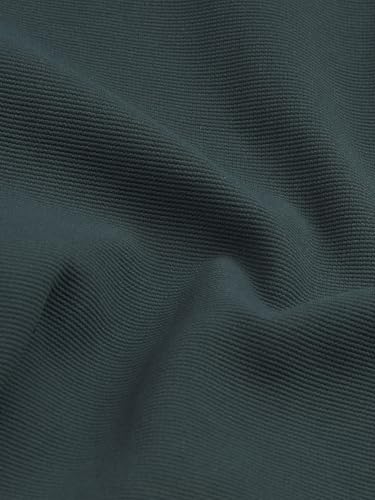 Image of TECHNOSPORT Men's Regular Fit Solid Mock Collar Jacket With Elasto Plus for Sports, Gym & Regular Use
