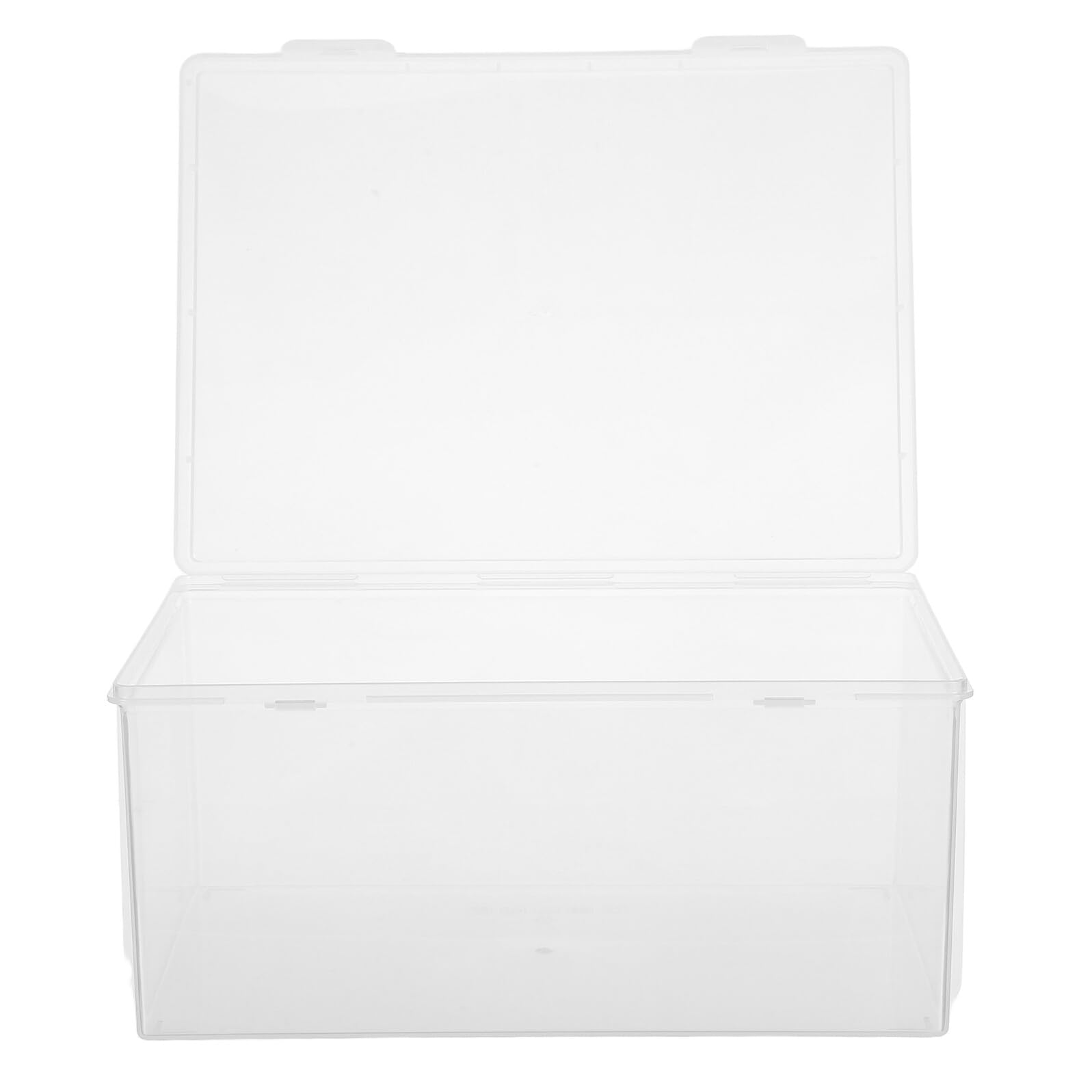 Organizer Trasparente per CD Coperchio Impilabile Contenitore in Plastica Grande Capacità 30X215 CM Porta CD per Casa Ufficio e Auto Custodia Protettiva Antipolvere per