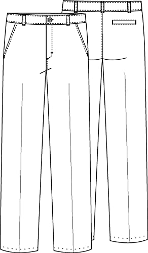 classroom school uniforms big boys flat front pant khaki 16