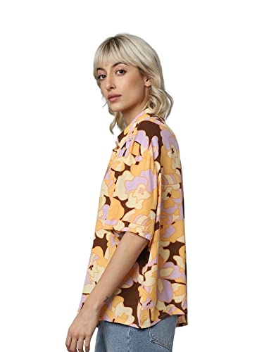Image of ONLY Women's Relaxed Fit Collar Neck Shirt
