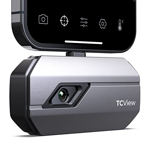 TOPDON TC002C Thermal Camera, 512 x 384 Super Resolution, 256 x 192 IR Resolution, Thermal Imager...