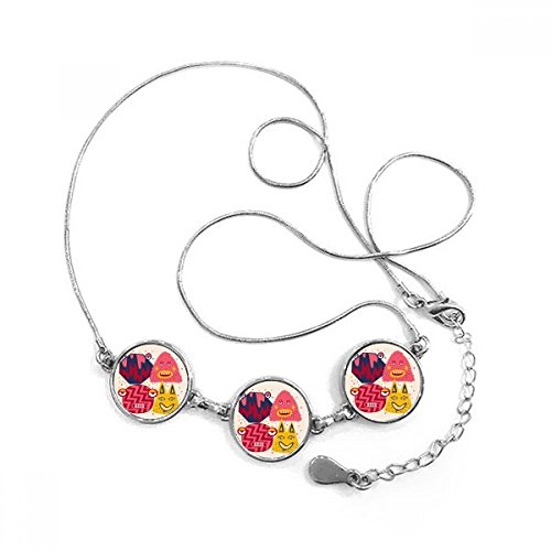 Collier pendentif rond alien l'univers avec chaîne pour décoration