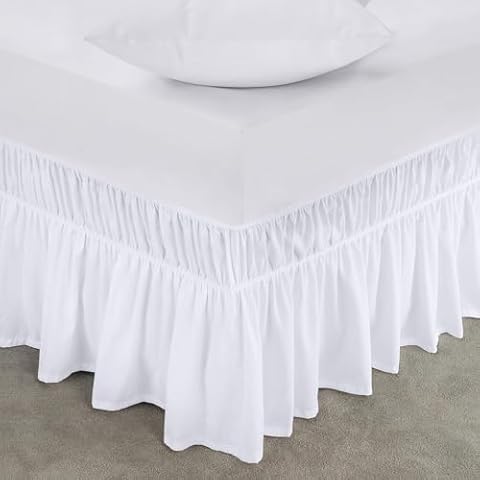 Utopia Bedding Twin Bed Ruffle Cover