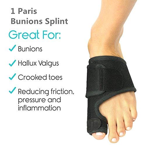 Adjustable Bunions Splints and Bunion Pads Brace Big Toe