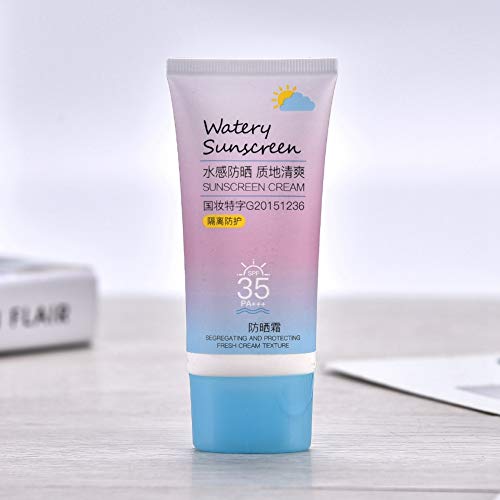 50G Spf35 Facial Sunscreen Protective Cream,Waterproof Sun Resist Uv Rays Protection Body Face Sunblock Lotion Neck Anti-Aging Sunscreen Hydrating #TOP14
