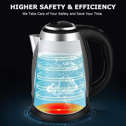 Image of 1.8 L Stainless Steel Electric Kettle with 500 ml Vacuum Flask set