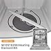 AMI PARTS W10518394 Dishwasher Heating Element Kit Fit for Whirl-pool Dishwasher 66512413N412 66513002N510 7GU2455XTSQ0 7WDT770PAYM3 - replaces 8194250, W10134009, W10441445
