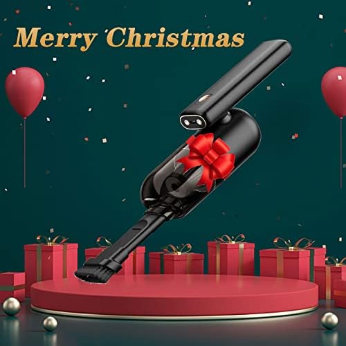 Car Vacuum Cleaner: Multifunctional Foldable Handheld Vacuum Cleaner, ENLENCE Rechargeable Handheld Portable Blow Suction Integrated Dust Cleaner for Car Interior Home Outdoor and Office Dust Cleaning
