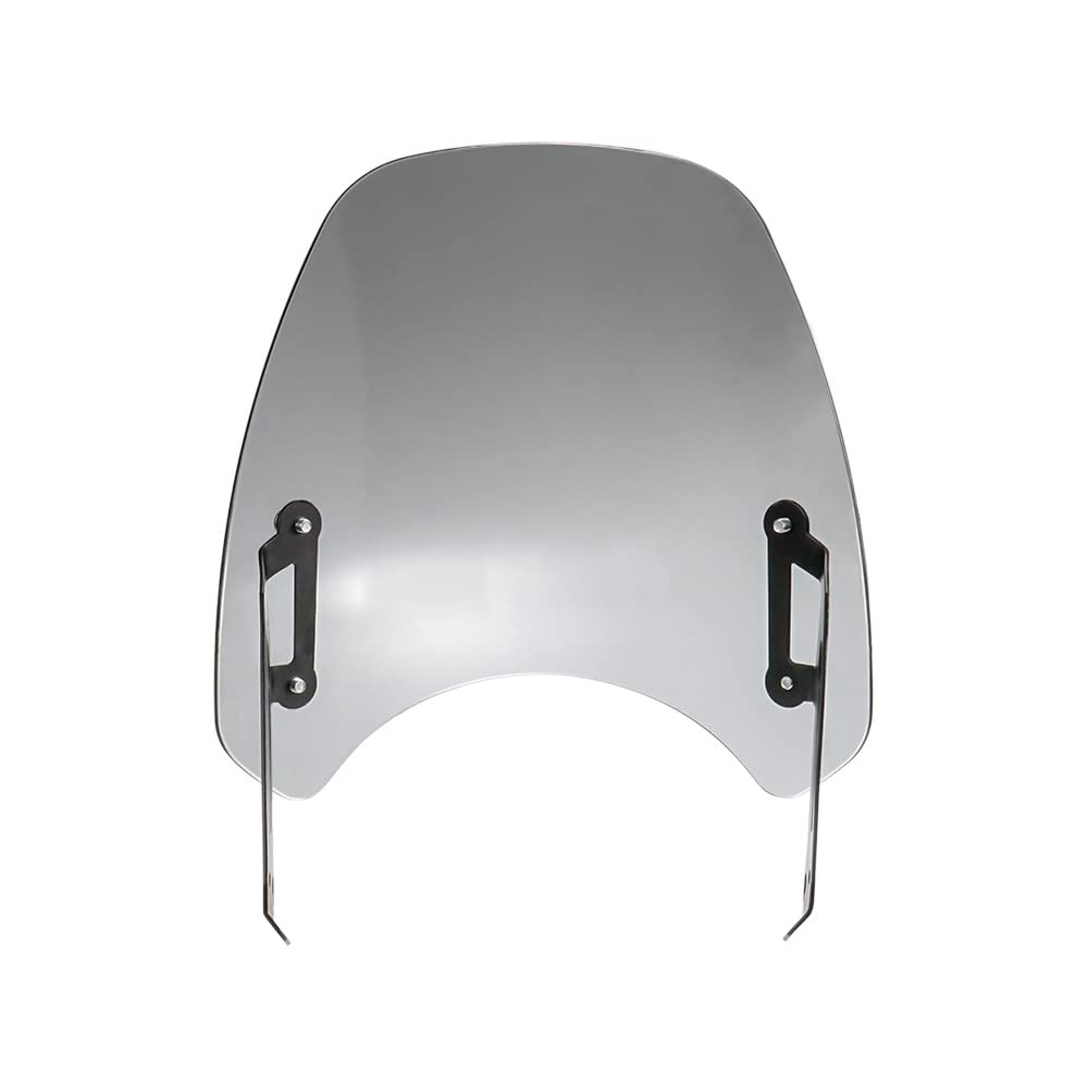 Spoiler Parabrezza Deflettore del Vento del Parabrezza Grigio Motociclista per Ducati per Scrambler 2016-Up Schermo cupolino Sport