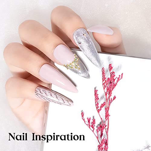 Supwee 10Ml Silver Universal Bright Glitter Cat Eye Gel Magnetic Nail Polish Gel Art Manicure Diy At Home Soak Off Uv Gel With Magnet #TOP4