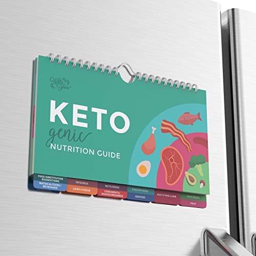 Keto Cheat Sheet Magnets - Easy Reference for 192 Keto Snacks and Foods!