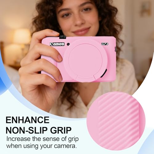 Funda para Cámara Canon Powershot G7 X Mark II Rosa miniatura 4