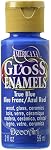 DecoArt DAG67-30 Americana Gloss Enamel Paint, 2-Ounce, Black