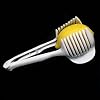 Emson Multi-Functional Handheld Round Fruit Slicer Kiwi Tomato Mushrooms Slicers Salad Slicer Fruit Vegetable Slicer Kitchen Tool in White