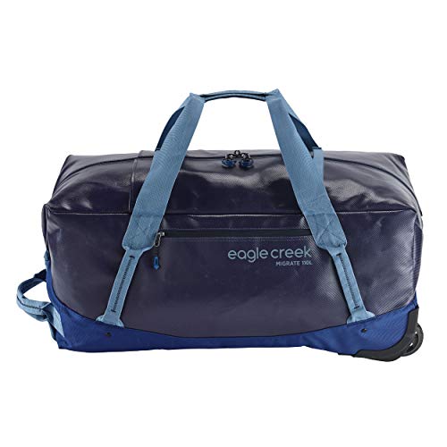 Eagle Creek Migrate Wheeled Duffel Bag, Arctic Blue, 110L