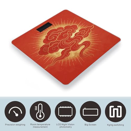 Báscula Digital de Baño Auspicious Red Cloud Precisa miniatura 3