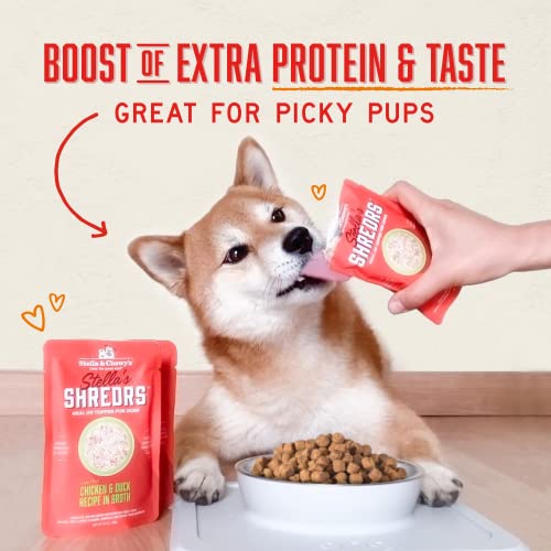Proposed Value: Stella & Chewy's Cage Free Chicken & Chicken Liver Shredrs - Premium Dog Food Pouches - Perfect For Picky Eaters - 24 Pack, 2.8oz Each - image 7