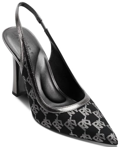 DKNY Women's Cinette Pointed Toe Slingback Dress Pump with Logo - Main Image