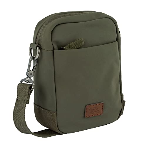 camel active City Herren Umhängetasche Crossbody Bag Klein Grün