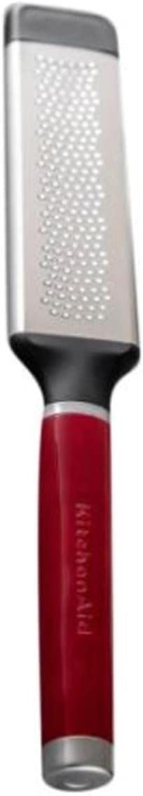 KitchenAid Zester Stainless Steel Grater 12.6" Red
