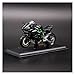 Modèle de Moto 1:18 pour Kawasaki pour Ninja ZX-9R Motorbikes Modèles Diecast Modèles d'anniversaire Jouet Cadeau d'anniversaire pour garçons Enfants Maquette de Moto (Color : Kawasaki Ninja H2R)
