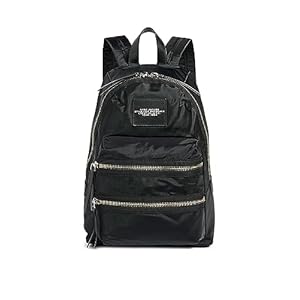 Marc Jacobs Women’s The Large Backpack, Black, One Size