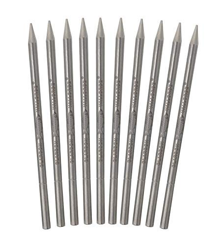 PMC Supplies LLCPack of 10 Glardon Vallorbe Swiss-Made Beading Bead Tool Stone Setting Jewelry Making Tools No. 4-0.45 MM